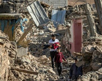 قربانیان زلزله در مراکش