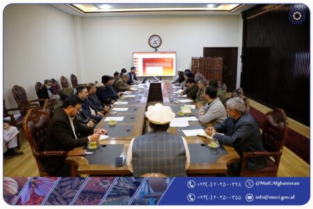 دهمین جلسه هیئت مدیره اتحادیه مؤلدین و صادرکنندگان قالین افغانستان برگزار شد