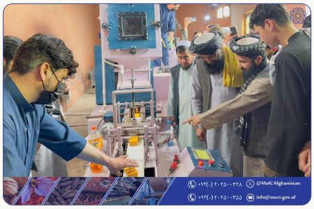 افتتاح فابریکه تولید صابون با سرمایه‌گذاری ۹میلیون افغانی در تخار